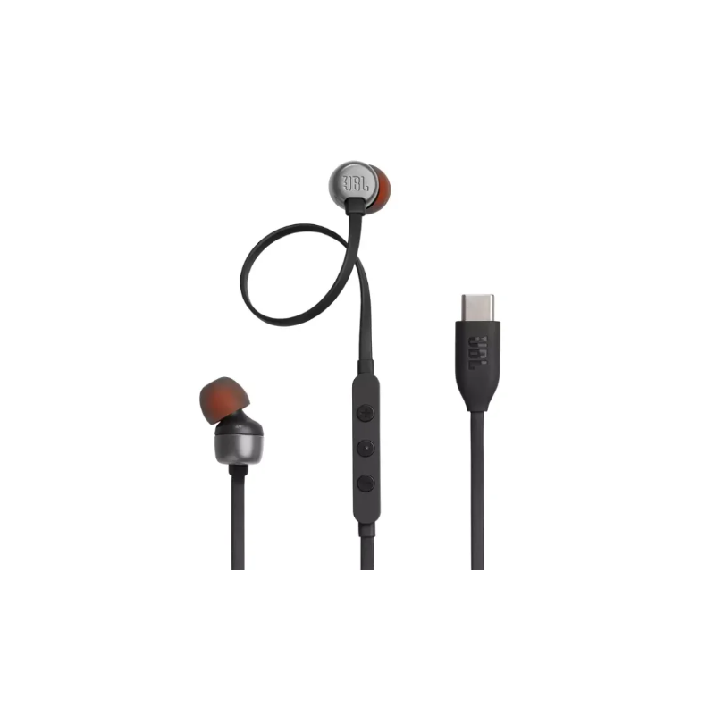 Audífono JBL Tune 310C USB-C Black | Sonido Pure Bass