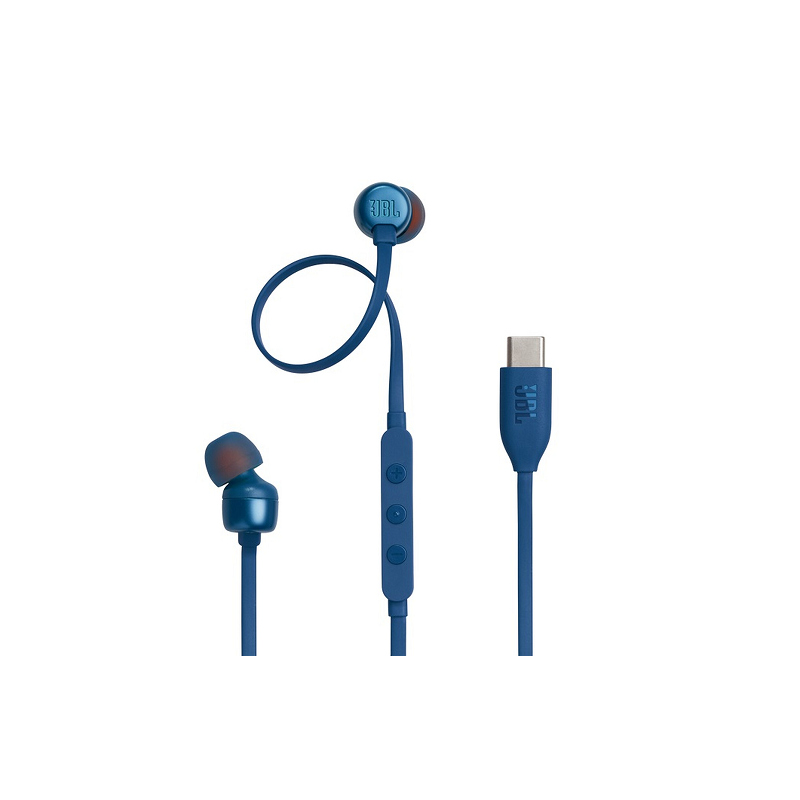 Audífono JBL Tune 310C Azul USB-C | Sonido Pure Bass