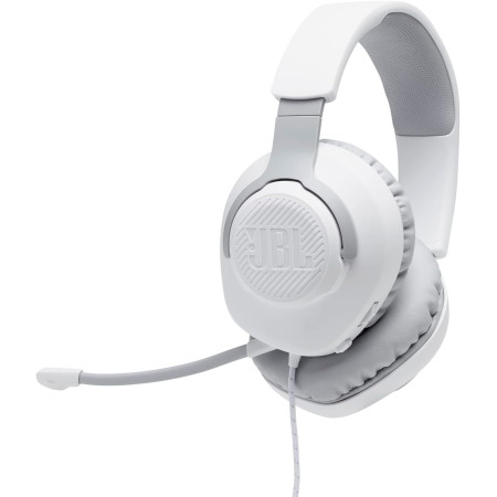 Audífono JBL Quantum 100P White para Consola | Gaming Headset