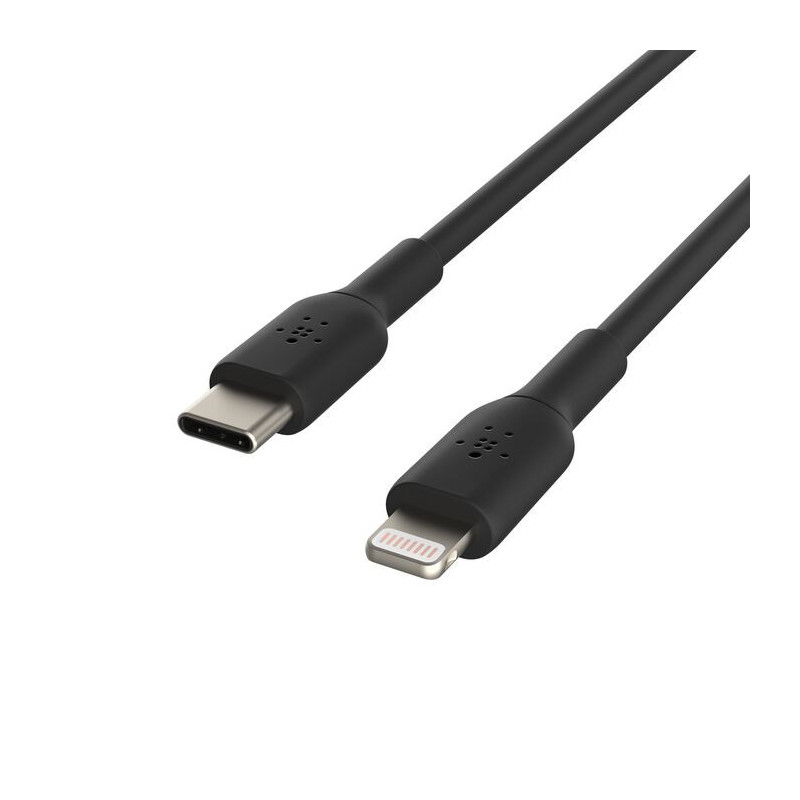Cable Belkin USB-C a Lightning CAA003BT | Carga Rápida para iPhone