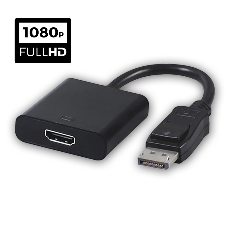 Adaptador DisplayPort a HDMI ETOUCH | Video Full HD