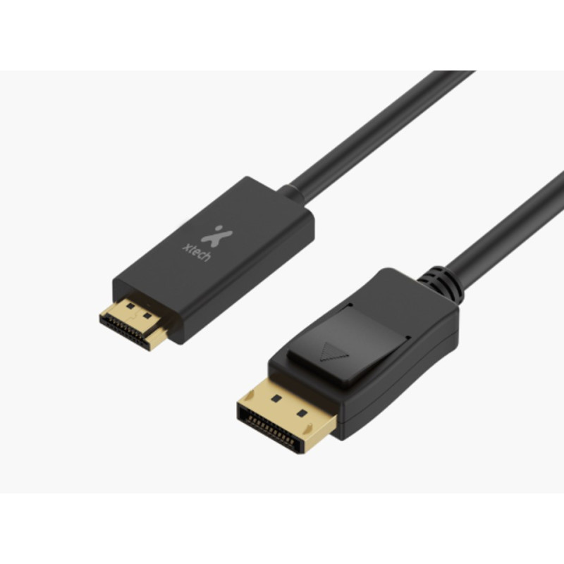 Cable XTECH DisplayPort a HDMI XTC359 | Conversor de Video HD
