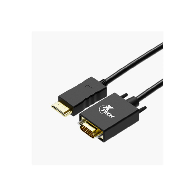 Cable XTECH DisplayPort a VGA XTC377 | Adaptador de Video para Monitor
