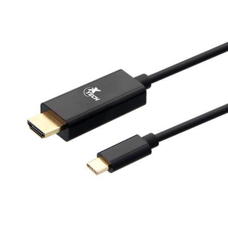 Cable XTECH USB Tipo C a HDMI XTC546 | Video y Audio en Alta Definición