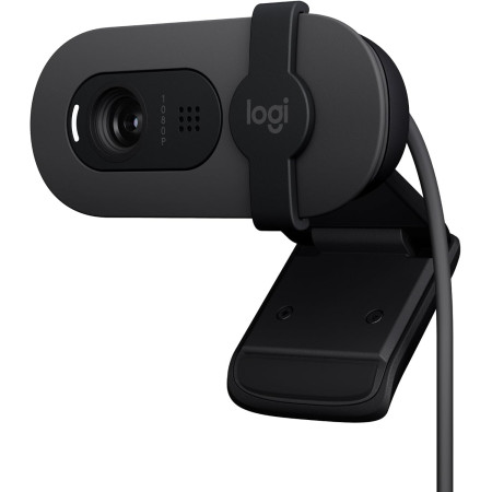 Cámara Web Logitech Brio 100 Full HD | Webcam para Videollamadas