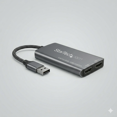 Adaptador StarTech USB A a HDMI | Video HD para Monitor