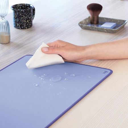 Mouse Pad Logitech Desk Mat XL Morado | Clickeando El Salvador
