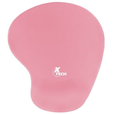 Mouse Pad Ergonómico Xtech con Gel Rosado XTA-530 | Clickeando