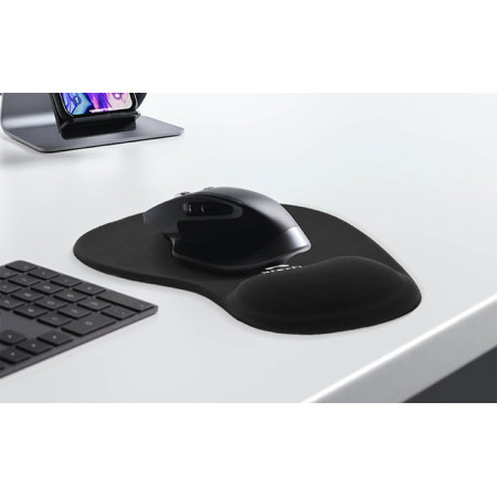 Mouse Pad Ergonómico Xtech con Gel Negro XTA-526 | Clickeando