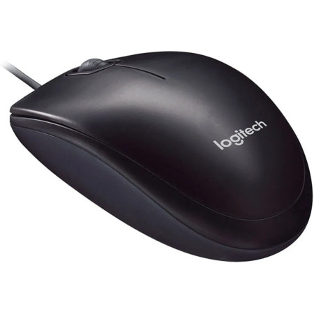 Mouse Logitech M90 USB Negro: Clásico y Confiable | Clickeando